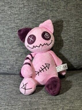 Zombie Cat Creative Doll Cartoon Cute Doll Plush Toy 9”